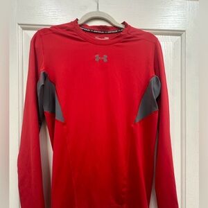 Under Armour Heat Gear long sleeve compression shirt size large